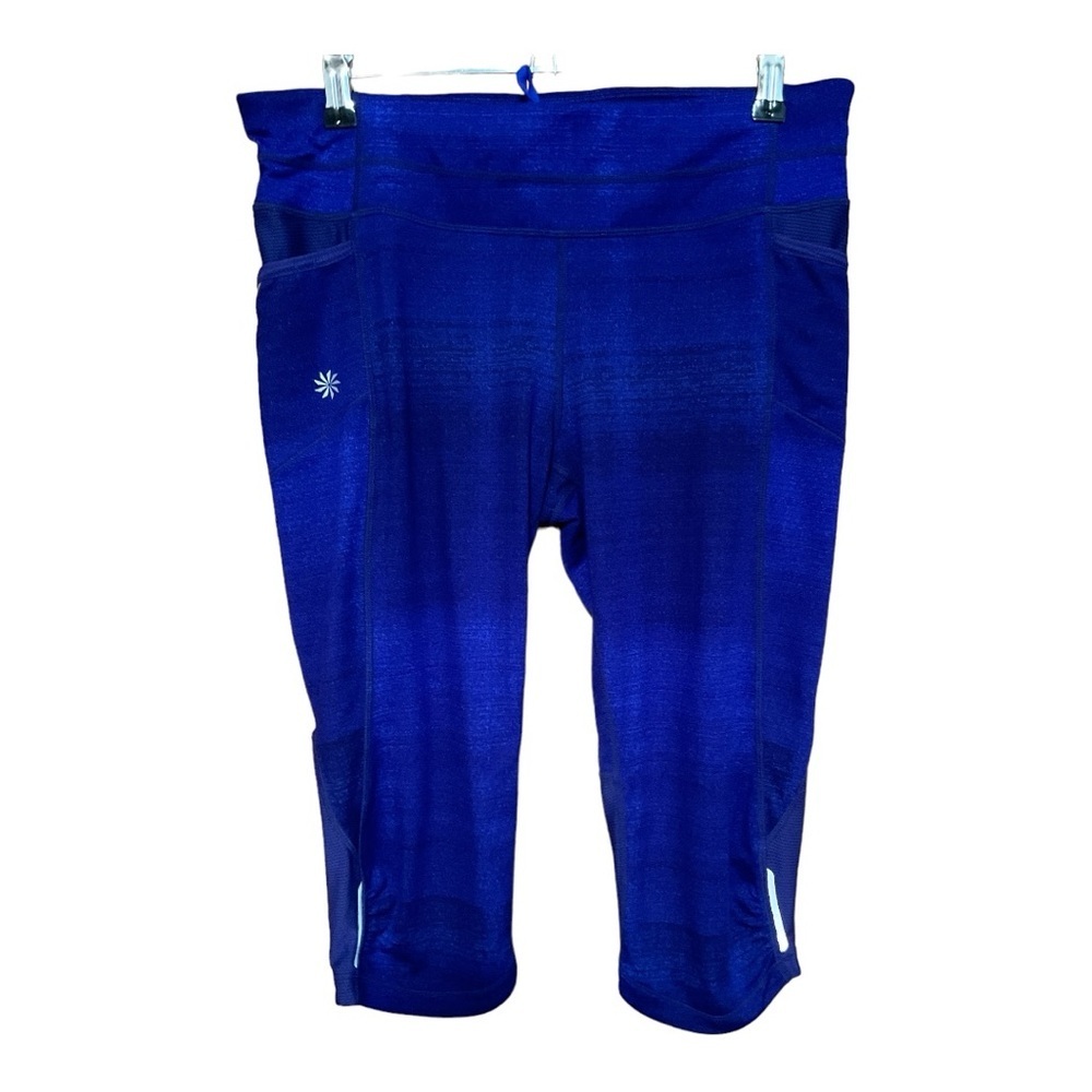 Athleta Icy Haze Be Free Crop Leggings Size MP
